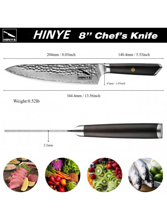 Hinye-Spada 8" Chef