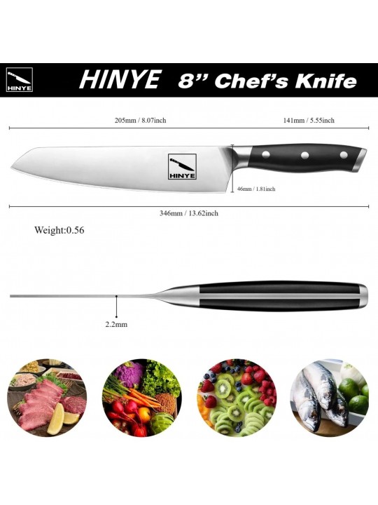 Hinye-Stahl 8" Chef