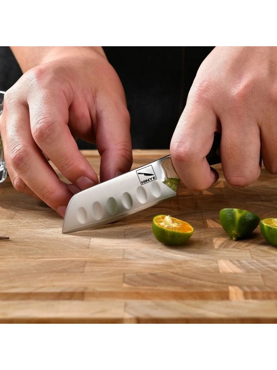 Hinye-Stahl Tri-ply 3" Santoku