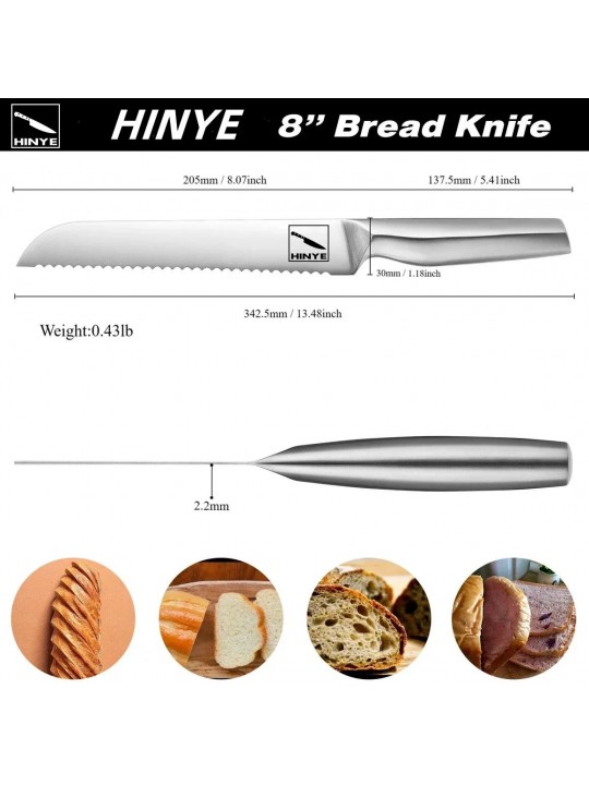 Hinye-Contour 8" Bread