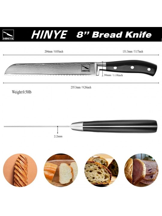 Hinye-Argos 8" Bread