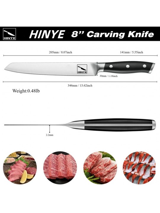 Hinye-Stahl 8" Carving