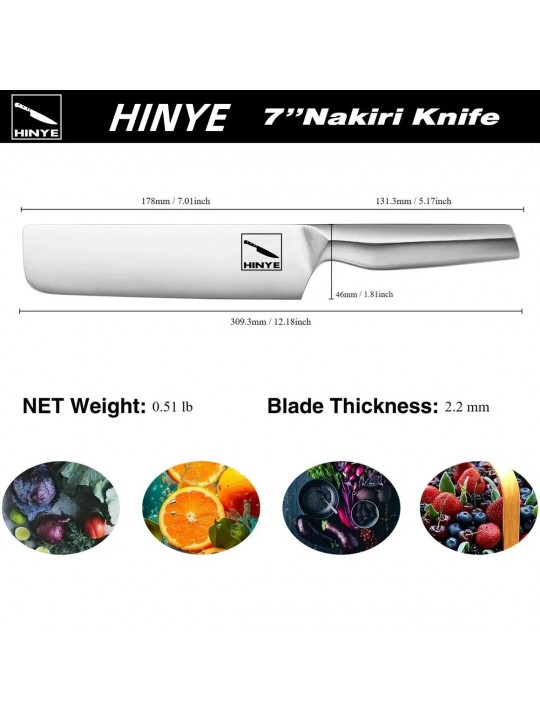 Hinye-Contour 7" Nakiri