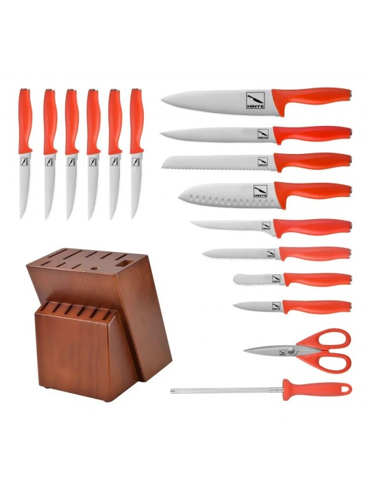 Hinye-Acciaio 17 Piece Set