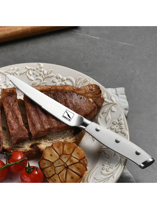 Hinye-Stahl 6 Piece Steak Knives Set