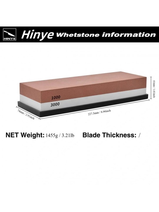 Hinye-White Corundum Knife Stone