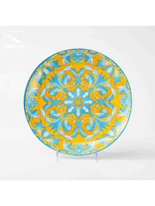 Hinye-Bohemian printed ceramic home tableware