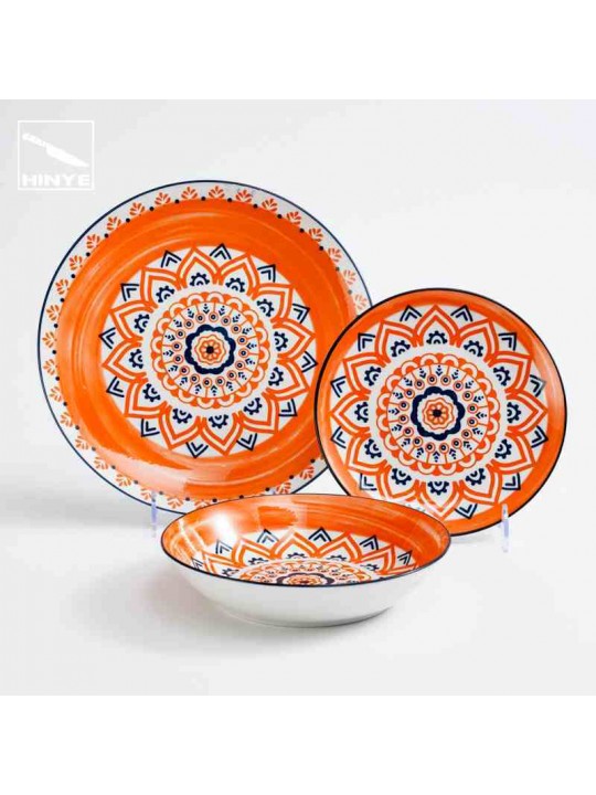 Hinye-Bohemian printed ceramic tableware