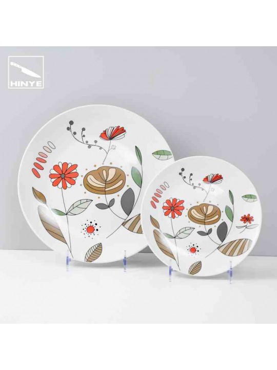 Hinye-Ceramic small film flower paper tableware