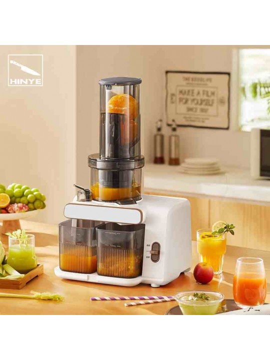 Hinye-Household fruit multi-functional double cup juicer to separate j