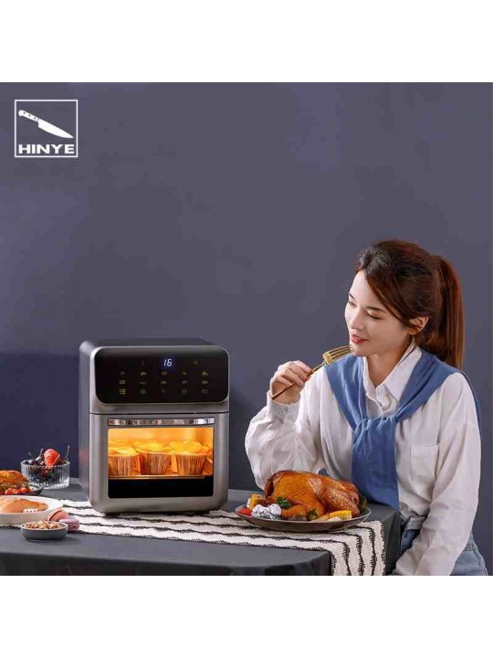 Hinye-Visual smart home flip-top multi-layer air fryer