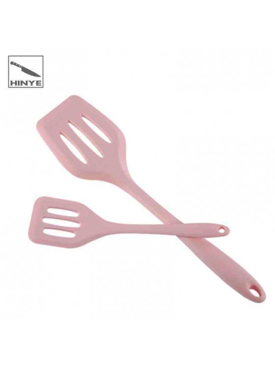 Hinye-Household One-piece Molded Silicone Slotted Spatula