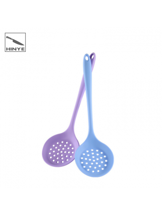 Hinye-Household One-piece Silicone Slotted Spoon/Ladle