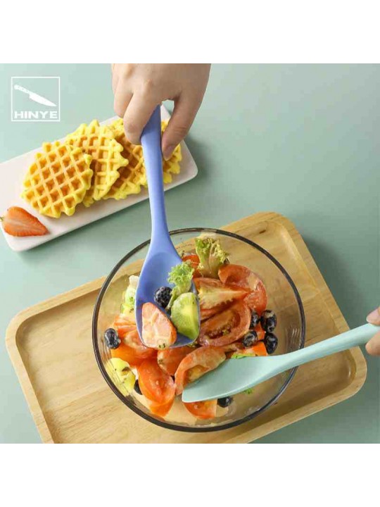 Hinye-One-piece Silicone Duckbill Spatula Baking Tool Shovel