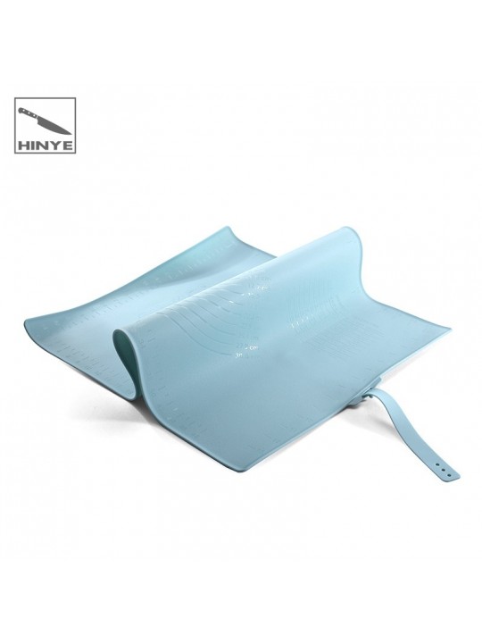 Hinye-Baking tool silicone kneading mat with scale, thickened.