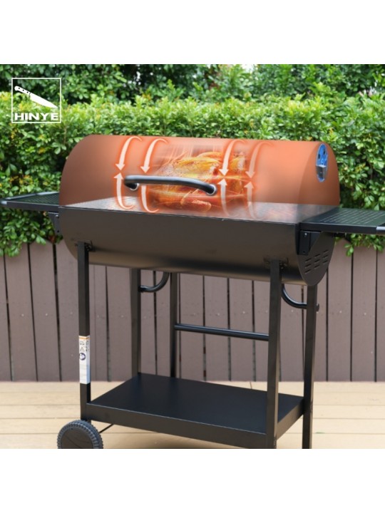 Hinye-Household Large Double-sided Outdoor Camping Barbecue Grill